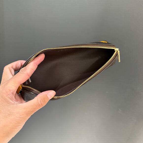 Coach Pencil Case In Signature Canvas With Floral Print CCI83 NWT - Picture 4 of 5